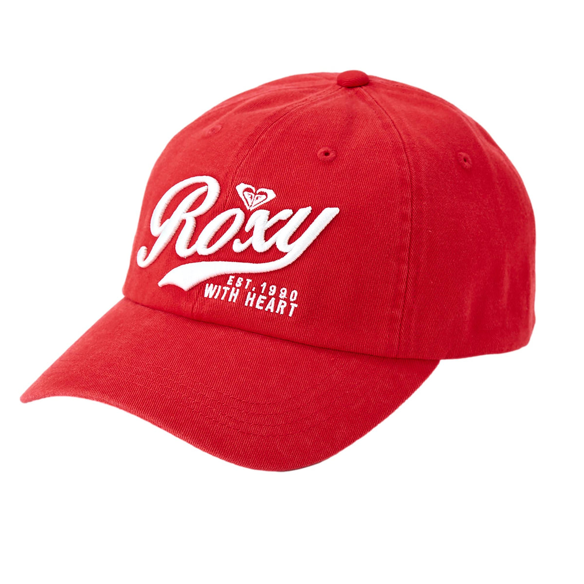 GRANCY キャップ 赤 ROXY WITH HEART CAP 6パネル キャップ【2026年春夏モデル】