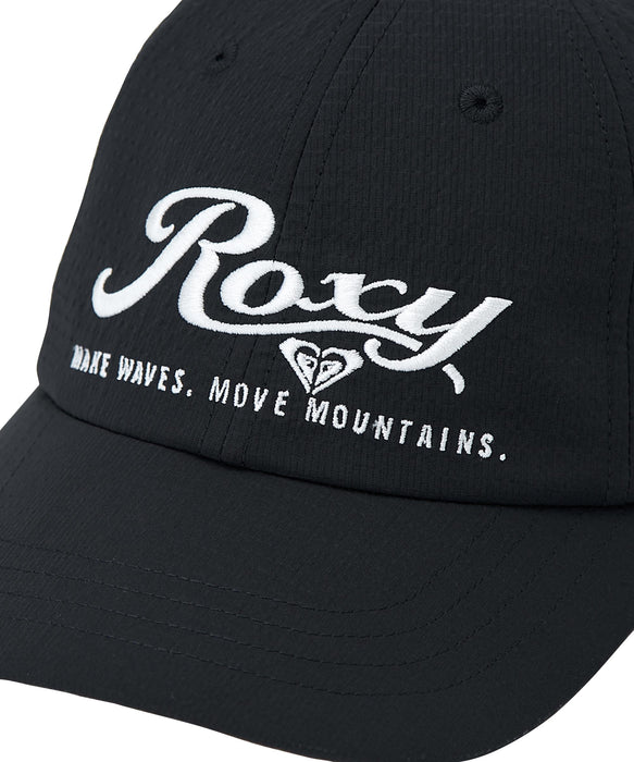 ROXY COASTY DAYS CAP 撥水加工 UVカット 抗菌防臭 6パネル キャップ