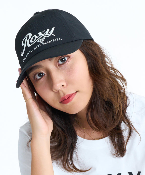 ROXY COASTY DAYS CAP 撥水加工 UVカット 抗菌防臭 6パネル キャップ