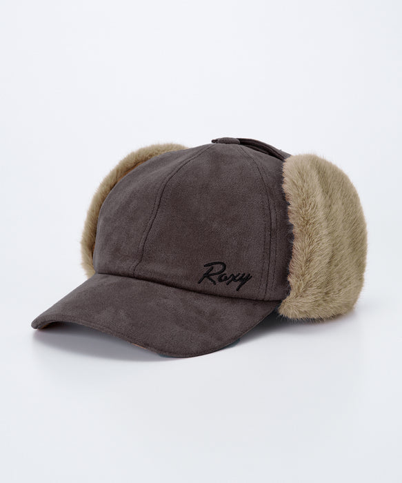 ROXY ウィメンズ COZY SHORE CAP キャップ 【2026年秋冬モデル】 BRN / F