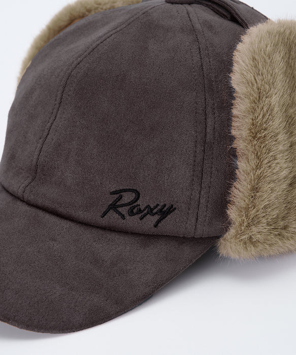 ROXY ウィメンズ COZY SHORE CAP キャップ 【2026年秋冬モデル】 BRN / F