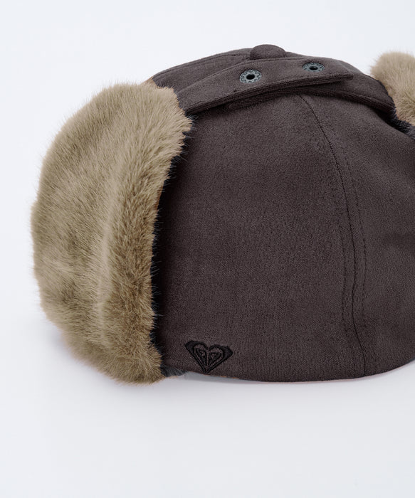 ROXY ウィメンズ COZY SHORE CAP キャップ 【2026年秋冬モデル】 BRN / F