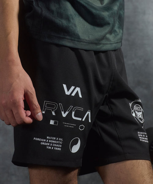 SALE】RVCA SPORT メンズ SPIRIT ALL OVER SPORTS SHORTS ショート
