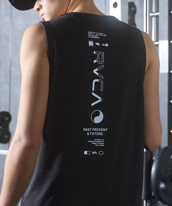 RVCA SPORT メンズ AVALANCHE VENT TT タンクトップ 【2026年夏モデル】