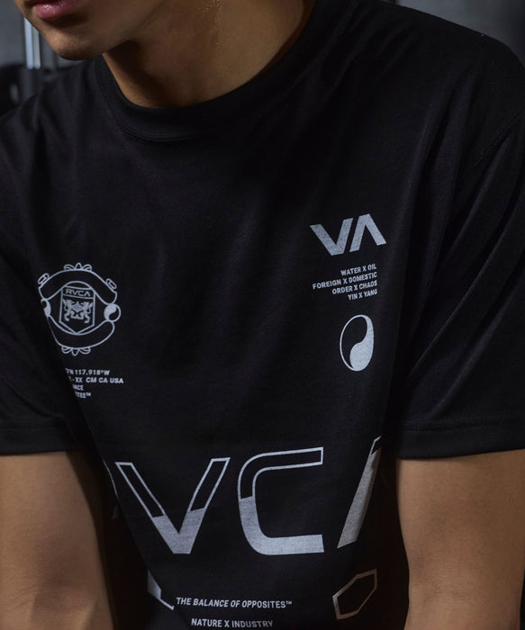 RVCA SPORT メンズ SPIRIT ALL OVER Tシャツ 【2026年夏モデル】