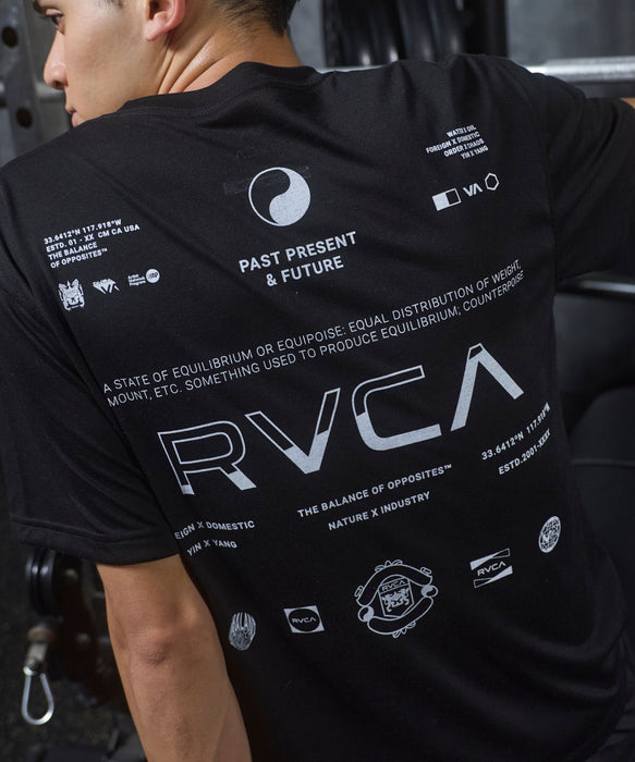 RVCA SPORT メンズ SPIRIT ALL OVER Tシャツ 【2026年夏モデル】