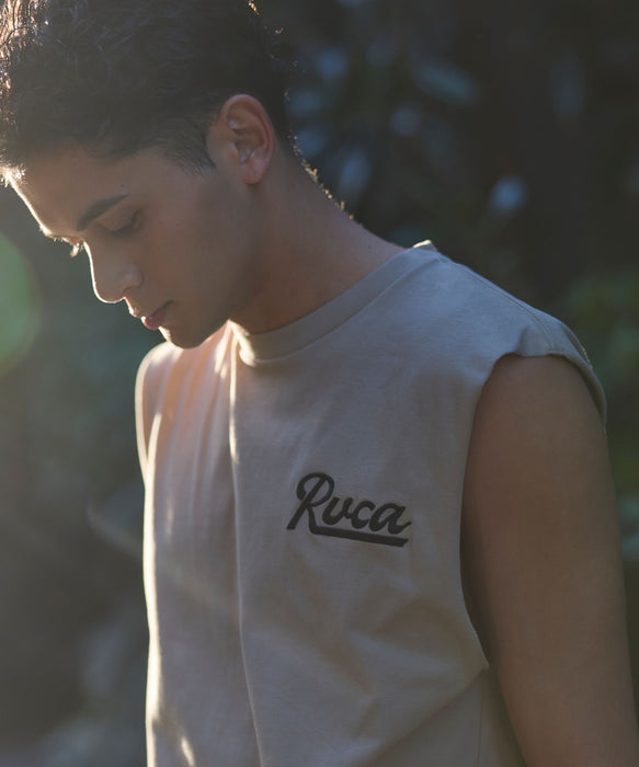 RVCA メンズ SCRIPT SEALED TT タンクトップ 【2026年春夏モデル】