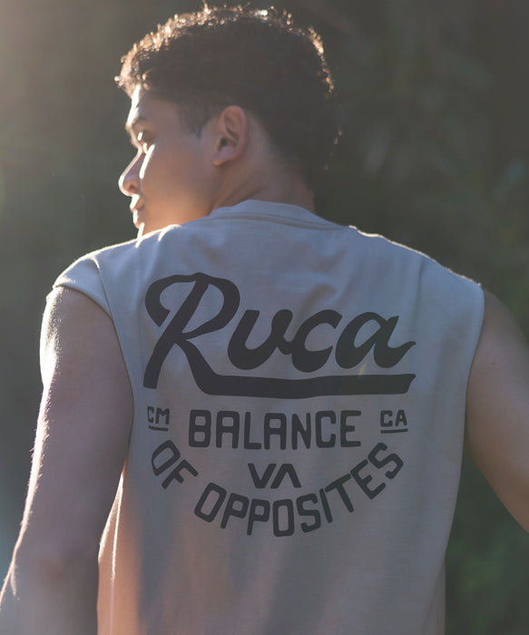 RVCA メンズ SCRIPT SEALED TT タンクトップ 【2026年春夏モデル】