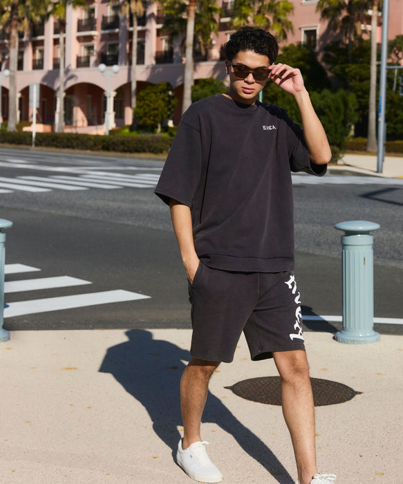 RVCA メンズ BACK SIDE ARCH IRON SS トレーナー 【2026年春夏モデル】