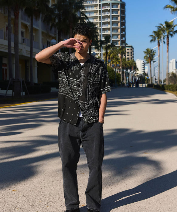 RVCA メンズ IRON ON SH 半袖シャツ 【2026年春夏モデル】