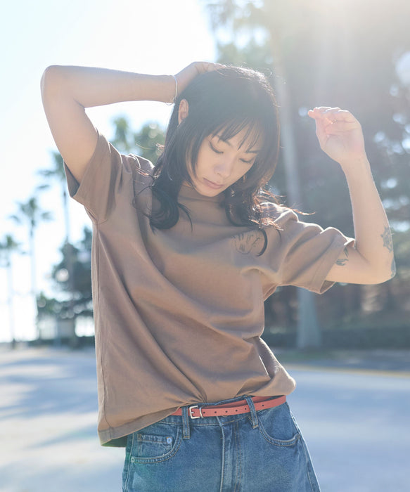 RVCA ウィメンズ WILD RVCA LOOSEFIT OLD E Tシャツ 【2026年夏モデル】