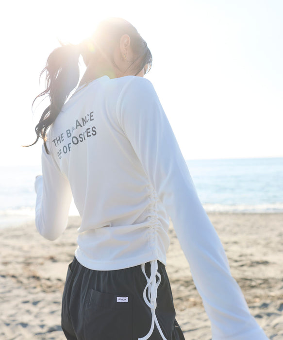 RVCA ウィメンズ RVCA RASH LS 長袖ラッシュガード 【2026年春夏モデル】