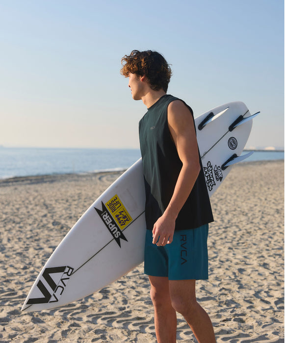 RVCA メンズ ELASTIC BS ボードショーツ 【2026年春夏モデル】