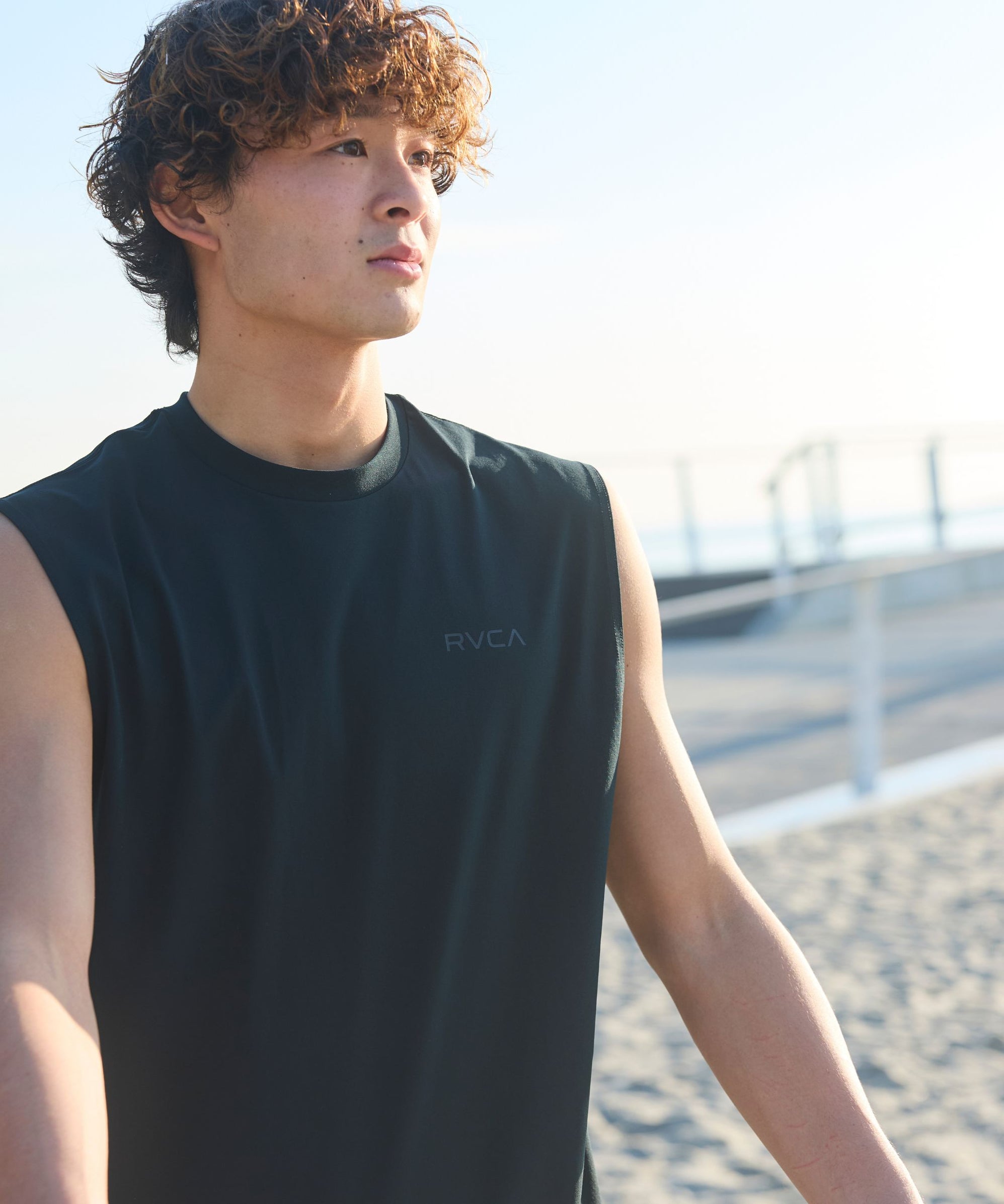 RVCA メンズ STARIGHT WAY SFTT サーフタンクトップ 【2026年春夏モデル】
