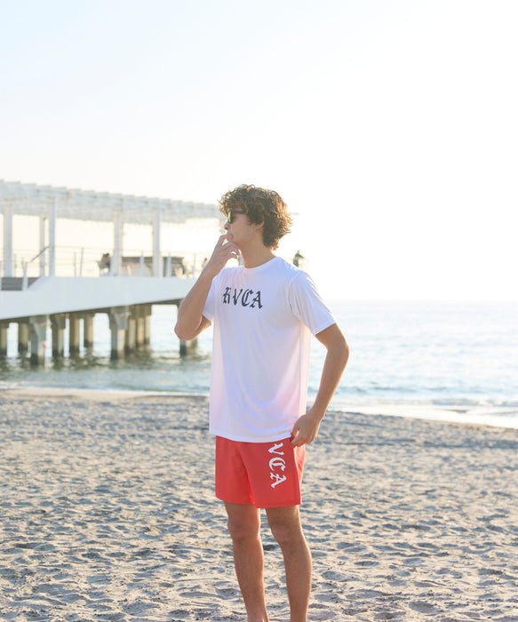 【水陸両用UPF50+】RVCA メンズ OE STARIGHT SFST サーフTシャツ 【2026年夏モデル】