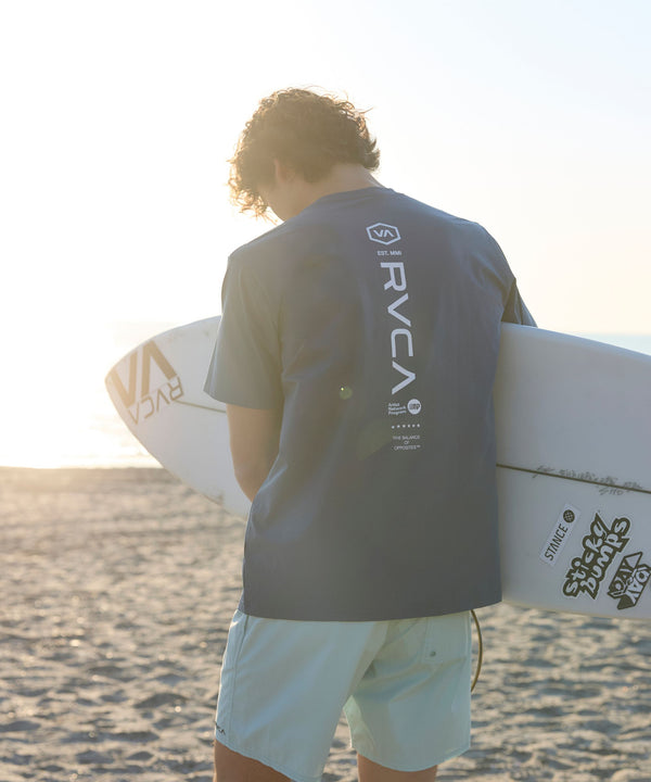RVCA メンズ RVCA STRAIGHT WAY サーフTシャツ 【2026年春夏モデル】