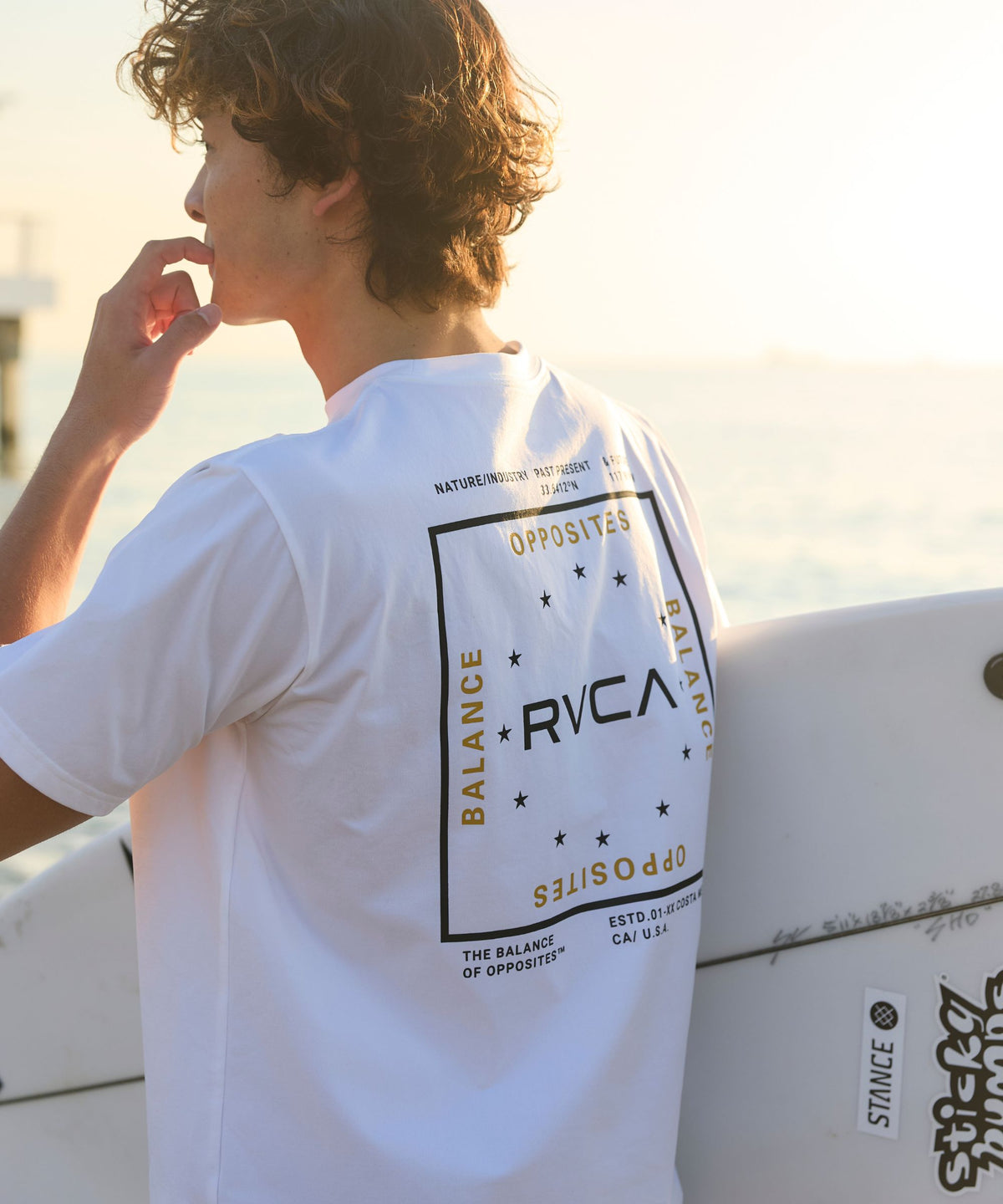 RVCA メンズ ADD BOX SFST サーフTシャツ 【2026年春夏モデル】