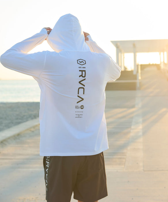 RVCA メンズ STRAIGHT WAY SFHD 長袖サーフTシャツ 【2026年春夏モデル】