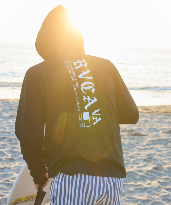 RVCA メンズ OE STARIGHT SFHD 長袖サーフTシャツ 【2026年夏モデル】