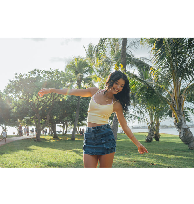 【OUTLET】Roxy ROXY×NANAHA CAMI ウィメンズ レイヤードキャミソール <2025 ROXY CRUISERS x Nanaha>*