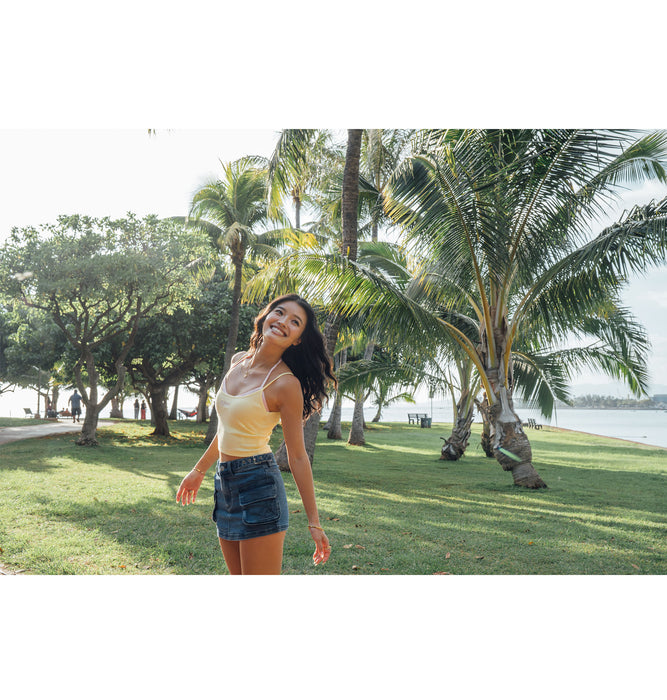 【OUTLET】Roxy ROXY×NANAHA CAMI ウィメンズ レイヤードキャミソール <2025 ROXY CRUISERS x Nanaha>*