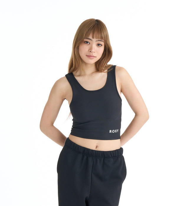 ROXY FITNESS BLOOM BRIGHT BRA TAN ブラトップ/QUIK DRY/UV CUT/水陸