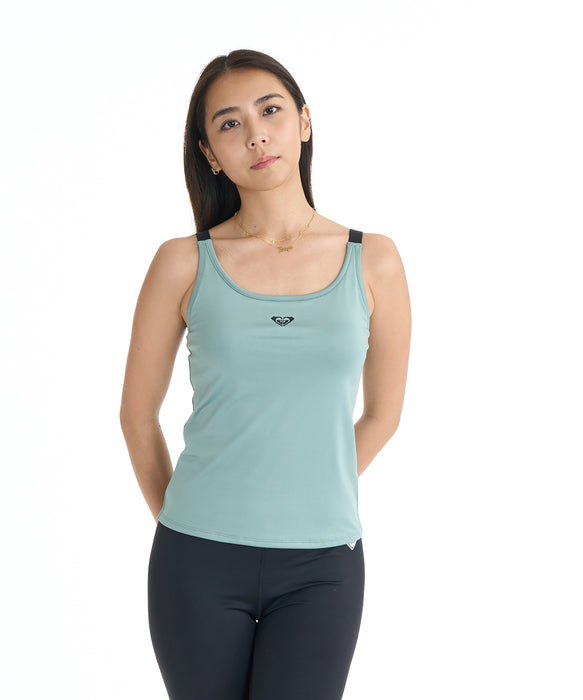 ROXY ウィメンズ FITNESS MY 1ST ROXY TANK その他トップス 【2026年春夏モデル】 GRN / L