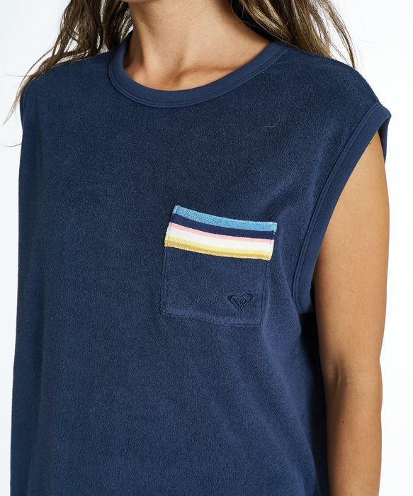 ROXY ウィメンズ ROXY SURF SALT&SUN TANK セーター 【2026年夏モデル】 NVY / L