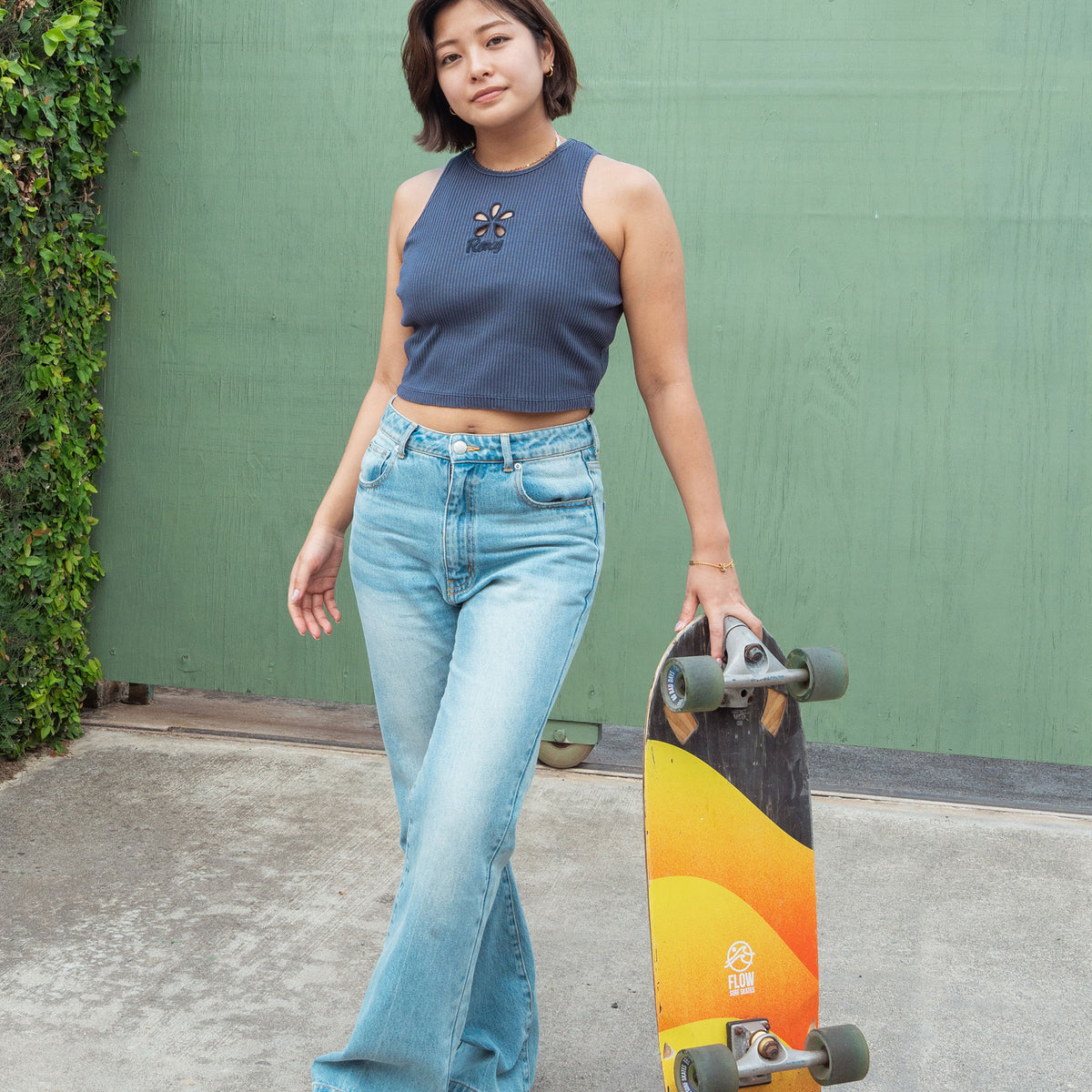 オンラインストア・直営店限定】ROXY SALTY FLARE DENIM フレアデニム