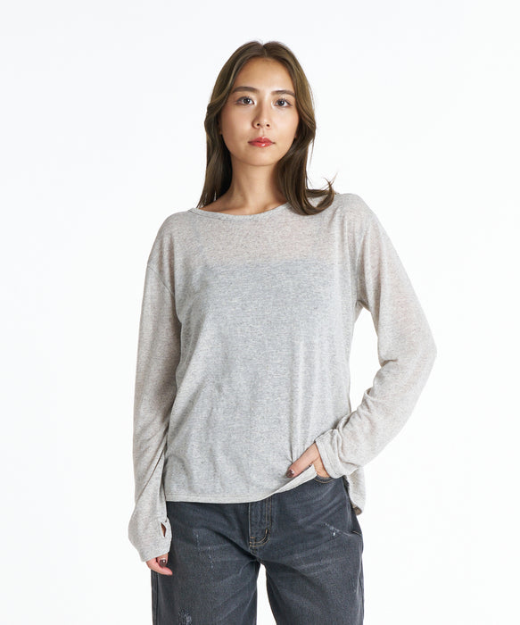 ROXY ウィメンズ SOFTLINE セーター 【2026年秋冬モデル】 GRY / L