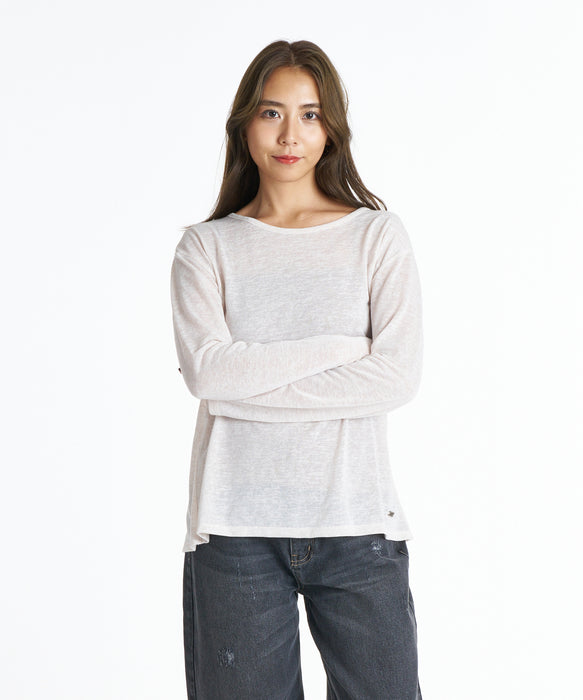 ROXY ウィメンズ SOFTLINE セーター 【2026年秋冬モデル】 NAT / L