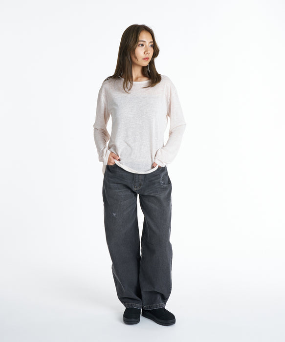 ROXY ウィメンズ SOFTLINE セーター 【2026年秋冬モデル】 NAT / L