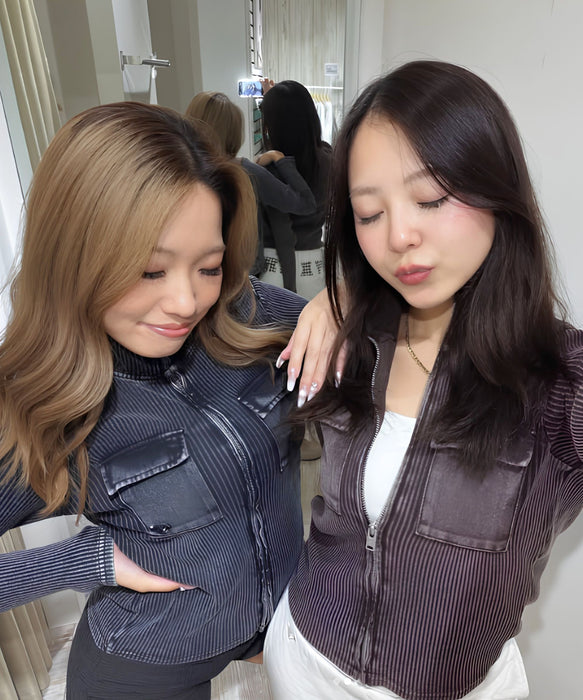 ROXY x NANAHA RIB KNIT JACKET スタンドカラージップニットトップス 【2026年秋冬モデル】