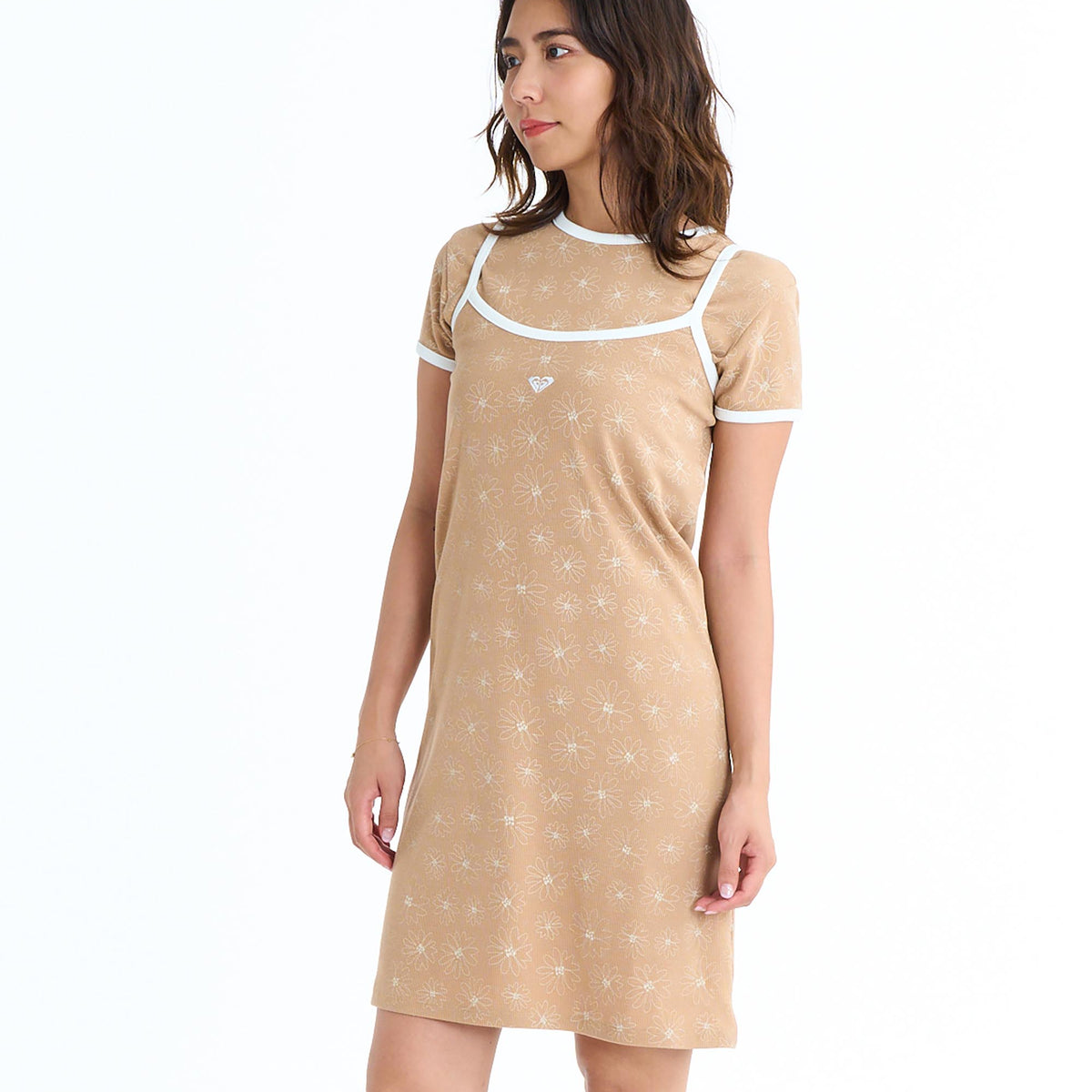 ROXY ウィメンズ APPEARS リンガーT＆キャミワンピ 2点SET【2026年春夏