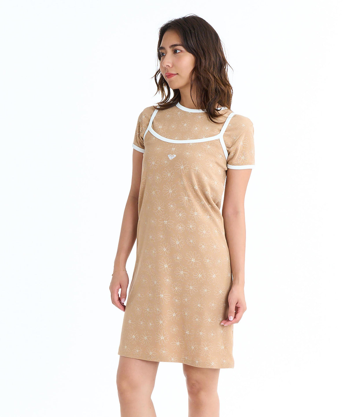 ROXY ウィメンズ APPEARS リンガーT＆キャミワンピ 2点SET【2026年春夏