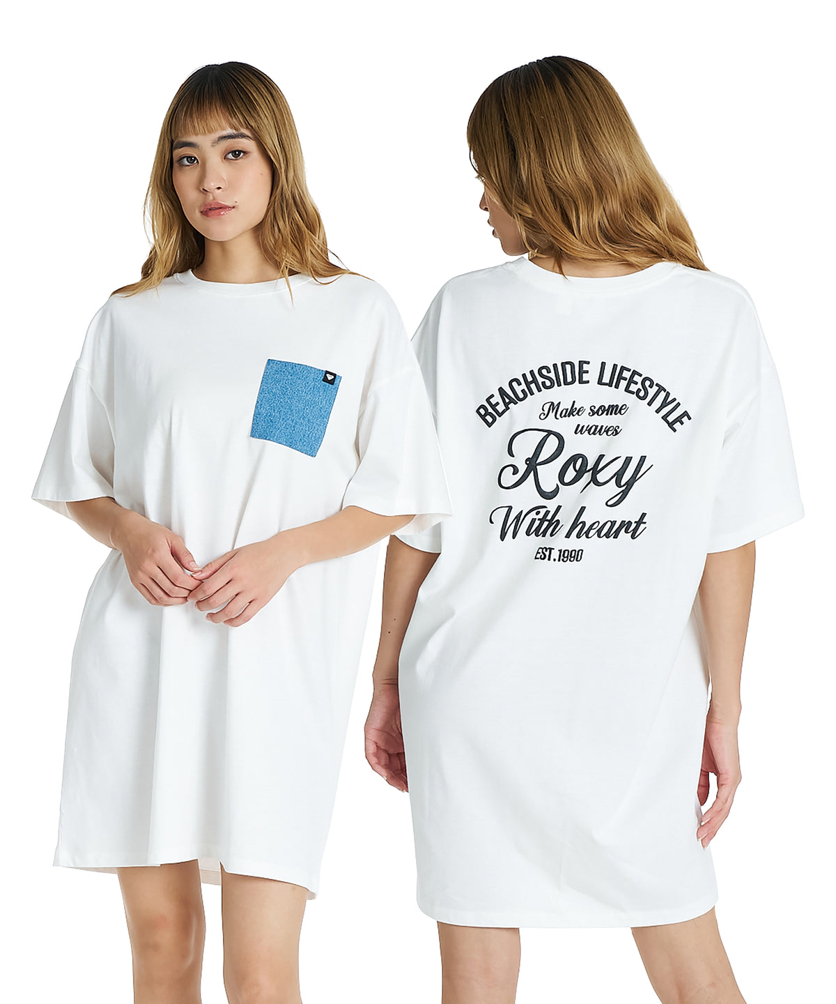 2026年夏物 ワンピース OUTLET】ROXY WITH HEART ミニワンピース 【2026年夏モデル】