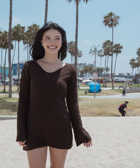 ROXY x NANAHA KNIT DRESS ニットミニワンピース 【2026年秋冬モデル】