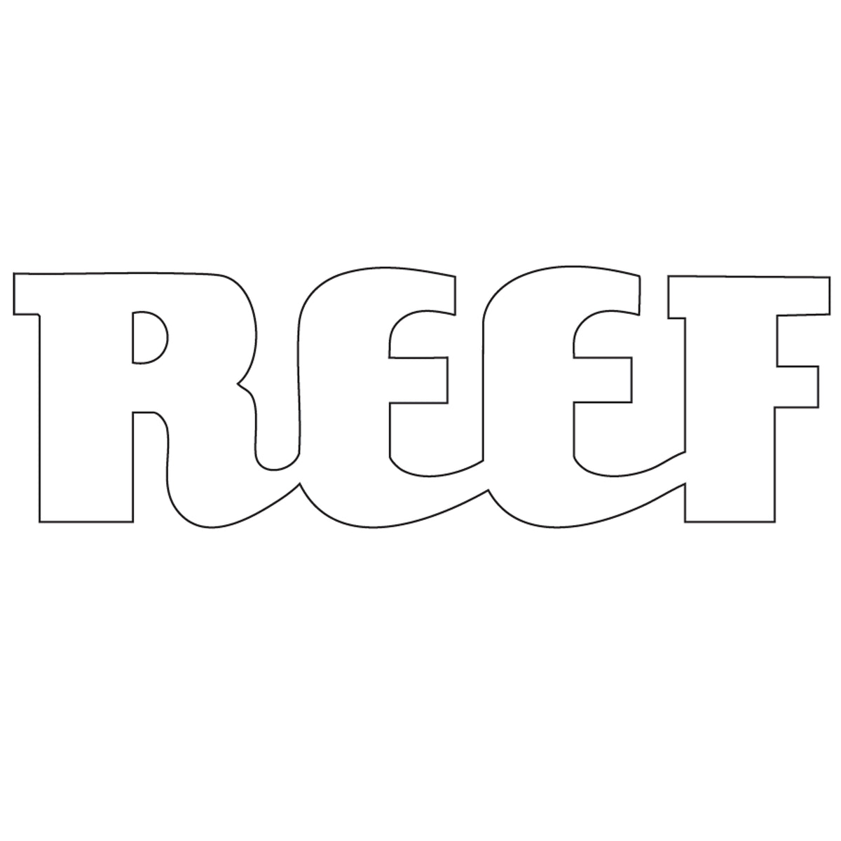 REEF REEF HERITAGE LOGO STICKER ステッカー 【2026年夏モデル】