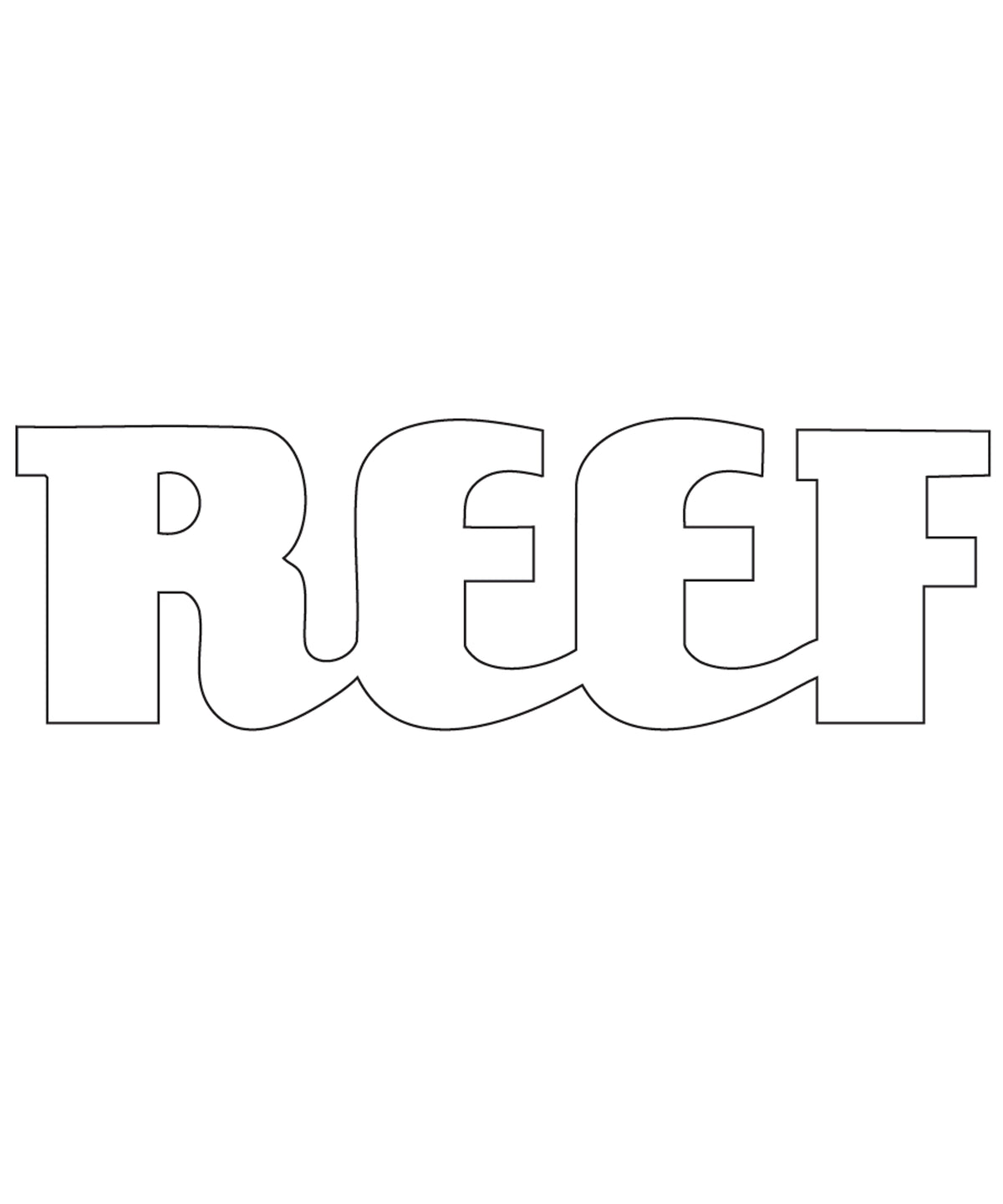 REEF REEF HERITAGE LOGO STICKER ステッカー 【2026年夏モデル】