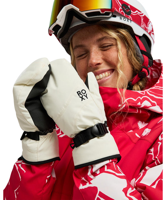 ROXY ウィメンズ ROXY JETTY SOLID GLOVES スノーグローブ 【26-27SNOWモデル】 WCF0 / L