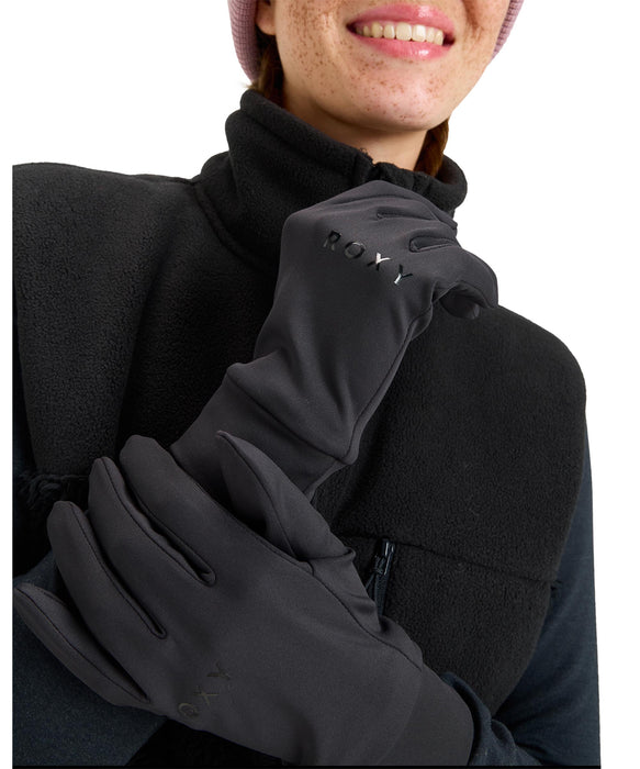 ROXY ウィメンズ HYDROSMART LINER GLOVES スノーグローブ 【26-27SNOWモデル】 KVJ0 / L