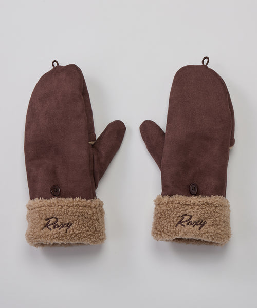 ROXY COZY SHORE GLOVE 2WAYボアグローブ 手袋 【2026年秋冬モデル】
