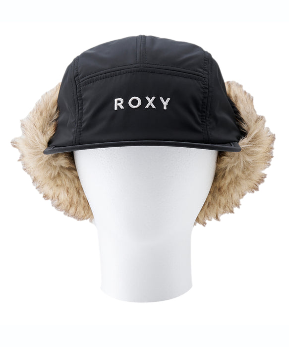 ROXY ウィメンズ ROXY SNOWY HAT パイロットハット フリースライナー付き 保湿【25-26SNOWモデル】 KVJ0 / F