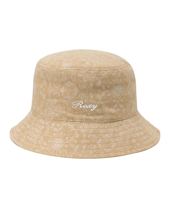 ROXY ウィメンズ SANDLINE HAT バケットハット 花柄・バンダナ柄【2026