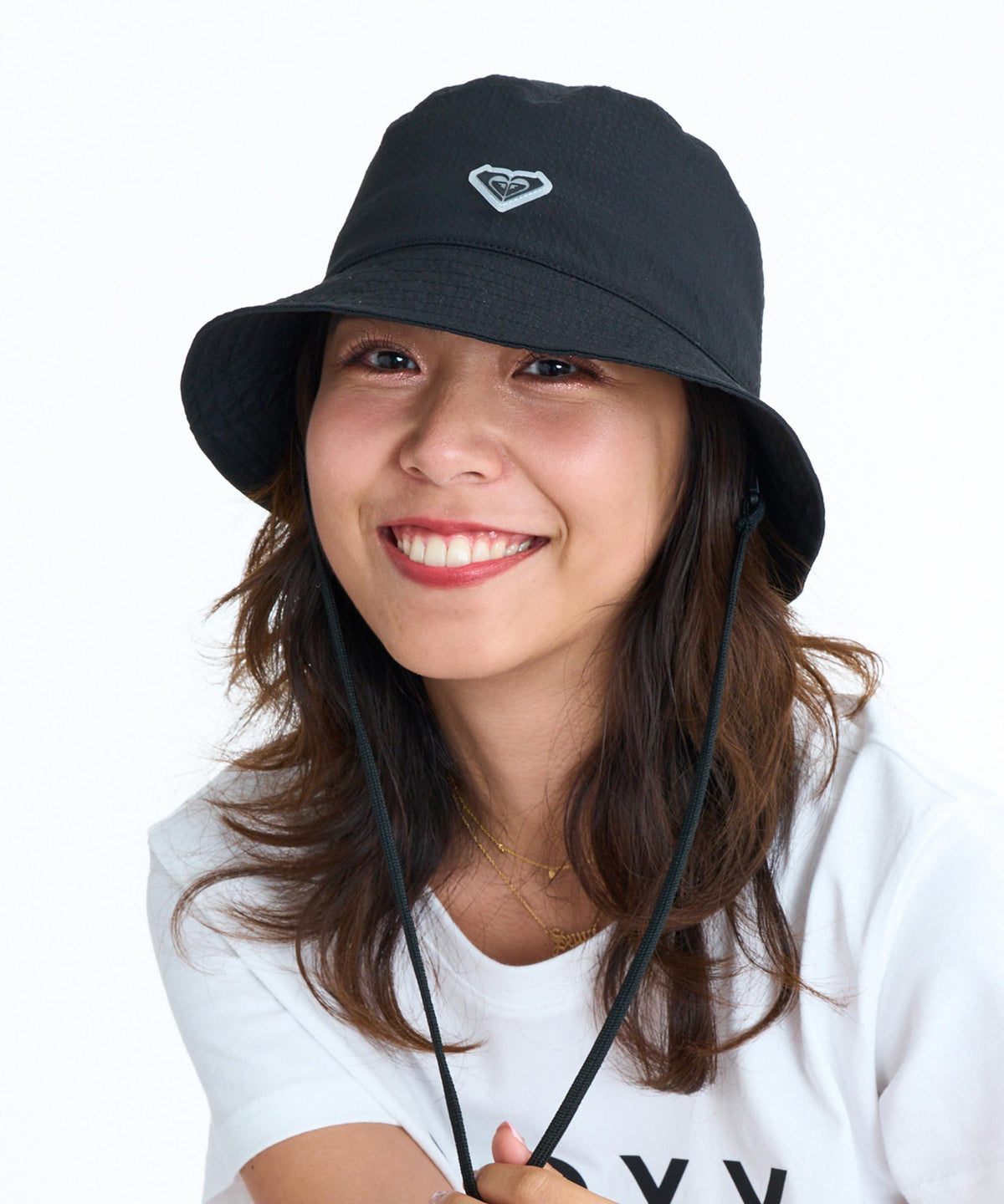 ROXY COASTY DAYS HAT 撥水加工 UVカット 抗菌防臭 ハット【2026年春夏