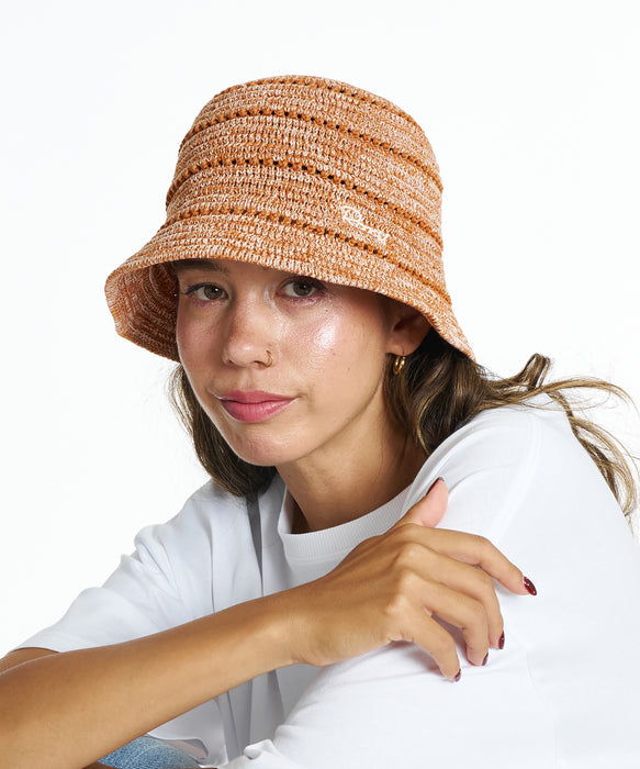 ROXY ウィメンズ COASTAL WIND HAT ハット 【2026年夏モデル】 ORG / F