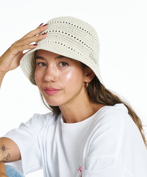 ROXY ウィメンズ COASTAL WIND HAT ハット 【2026年夏モデル】 OWT / F