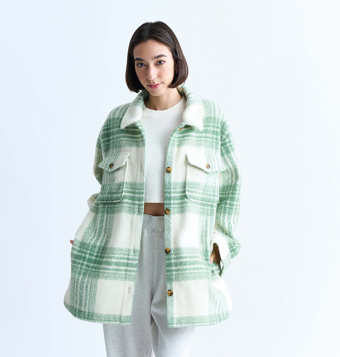 Roxy PLAID PRANA シャツジャケット