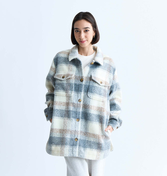 Roxy PLAID PRANA シャツジャケット