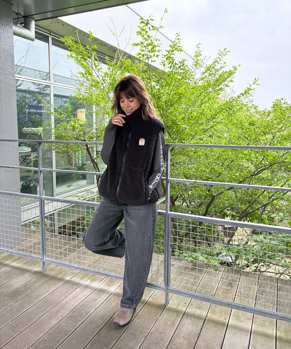 OUTLET】Roxy BELLIS BOA VEST ウィメンズ ボアベスト 撥水加工 &lt
